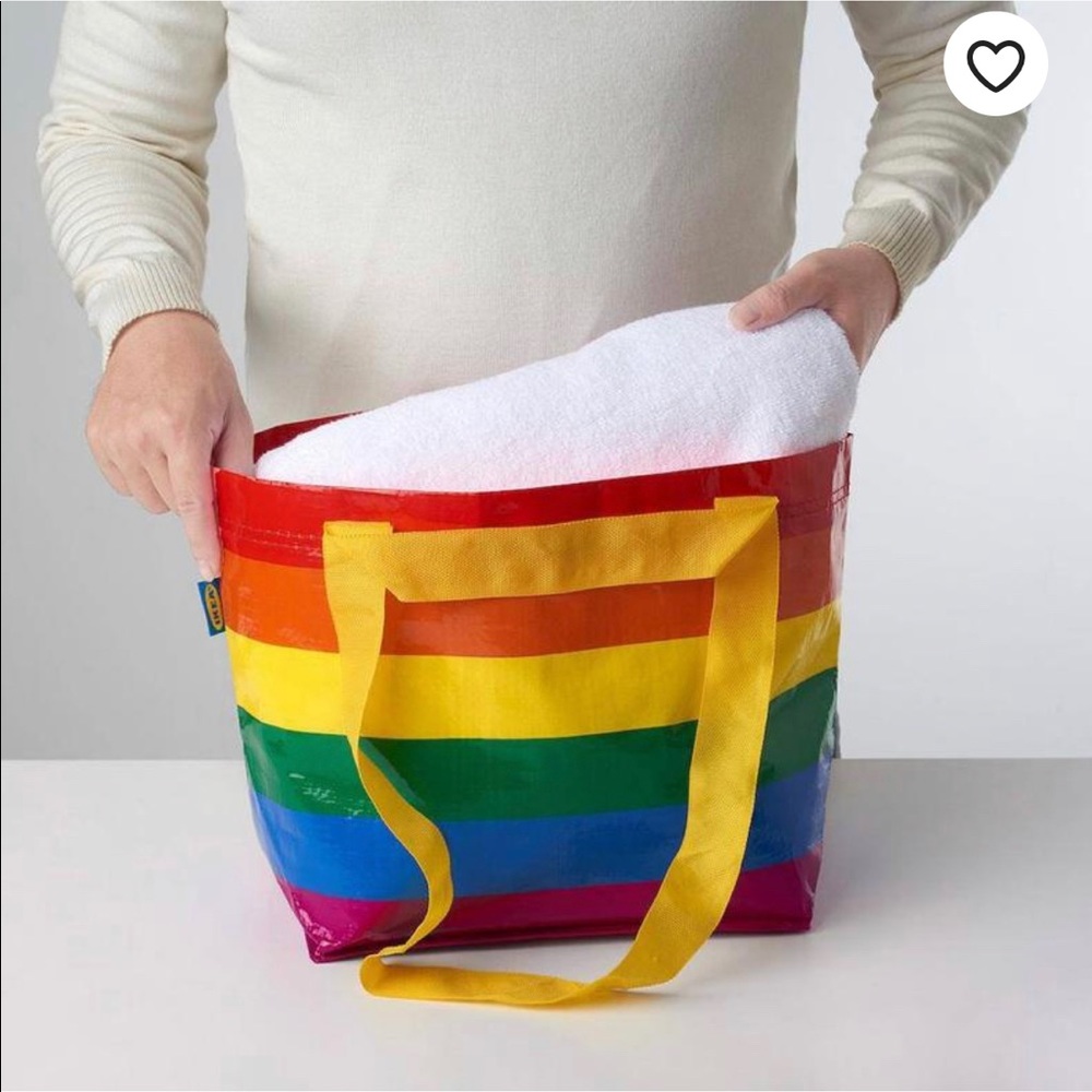 Support LGBT Ikea Storstomma Small Pride Bag 🌈